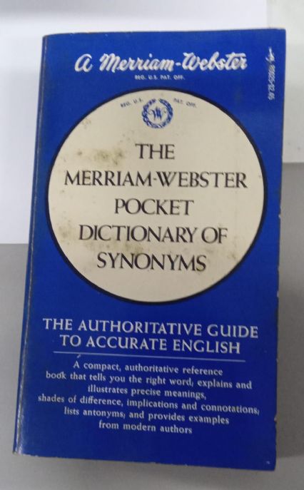 the-merriam-webster-pocket-dictionary-of-synonyms-editora