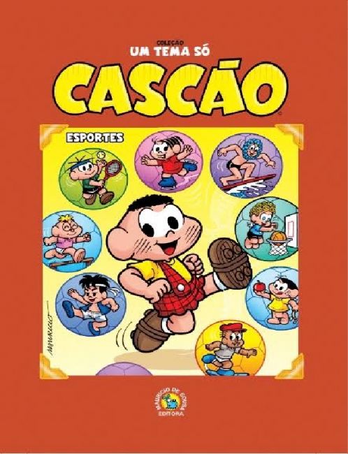 cascao-esportes-colecao-um-tema-so-mauricio-de-sousa